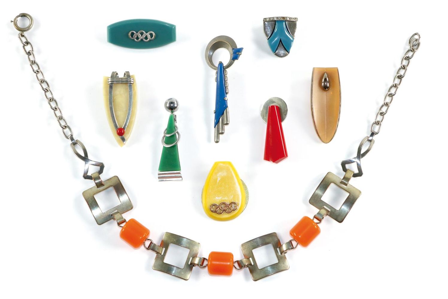 Große Abbildung Nr.1: 131-2160 Art Déco: (Schmuck)