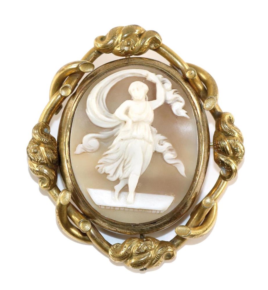 Große Abbildung Nr.1: 131-2179 Biedermeier Wendebrosche.: (Schmuck, Broschen, Gemmen und Kameen)