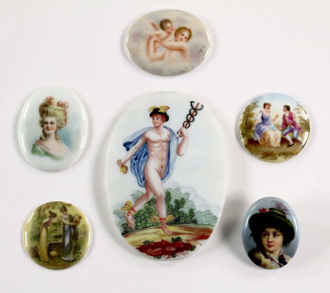 Große Abbildung Nr.2: 131-2249 Portraitplaketten u.: (Schmuck)
