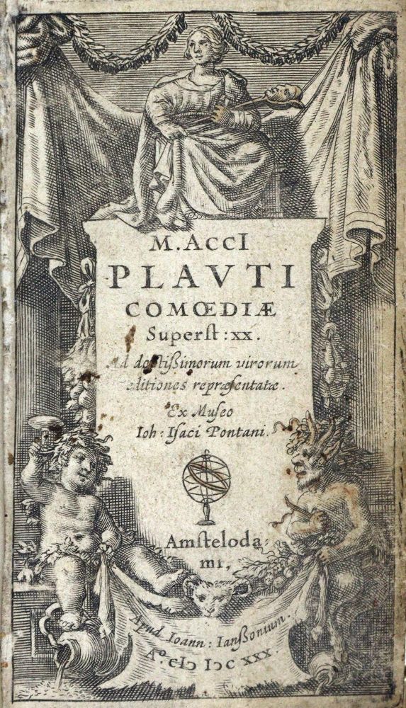 Große Abbildung Nr.1: 131-225 Plautus,T.M.: (Alte Drucke, Handschriften und Theologie)