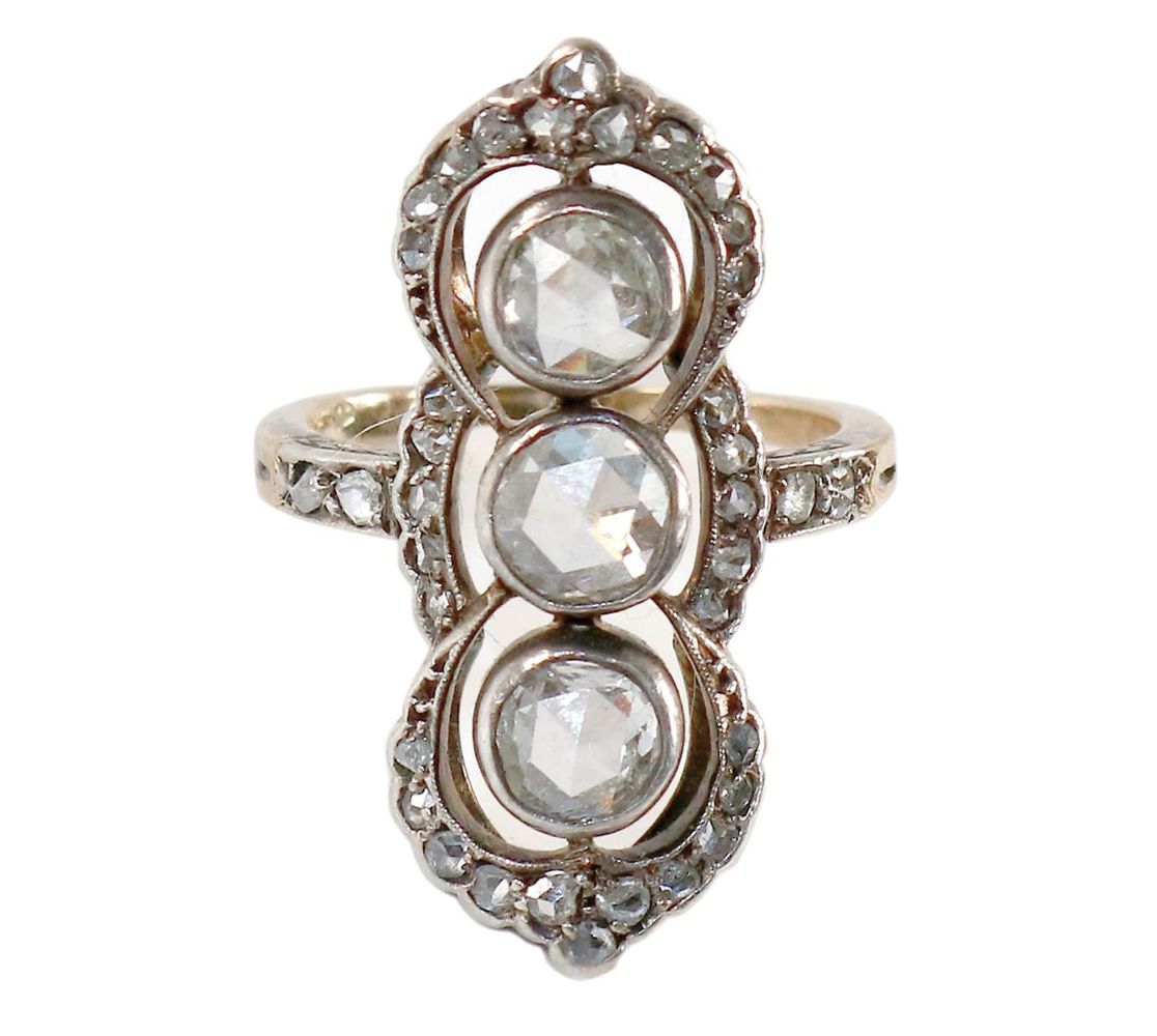 Große Abbildung Nr.1: 131-2253 Diamant-Ring.: (Schmuck, Ringe)