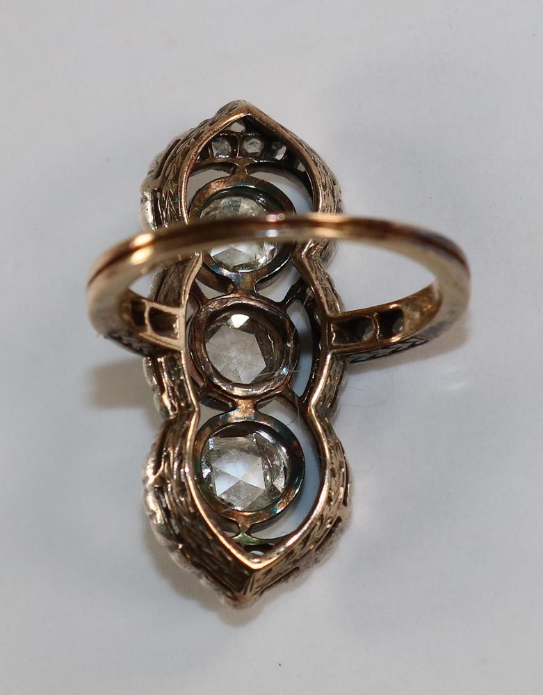 Große Abbildung Nr.3: 131-2253 Diamant-Ring.: (Schmuck, Ringe)