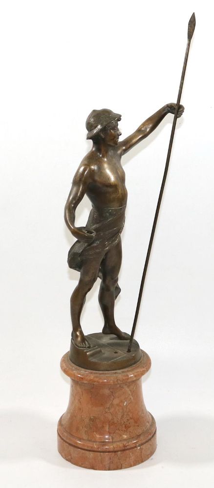 Große Abbildung Nr.3: 131-2288 Hermes Bronze.: (Skulpturen - Plastiken)