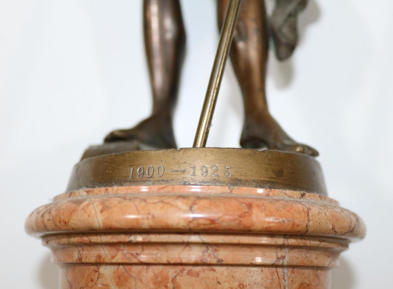 Große Abbildung Nr.5: 131-2288 Hermes Bronze.: (Skulpturen - Plastiken)