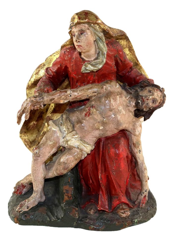 Große Abbildung Nr.1: 131-2291 Pietà.: (Skulpturen - Plastiken)