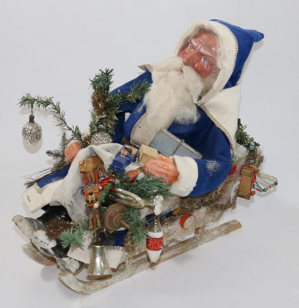 Große Abbildung Nr.2: 131-2303 Santa Claus Schlitten: (Spielzeug)