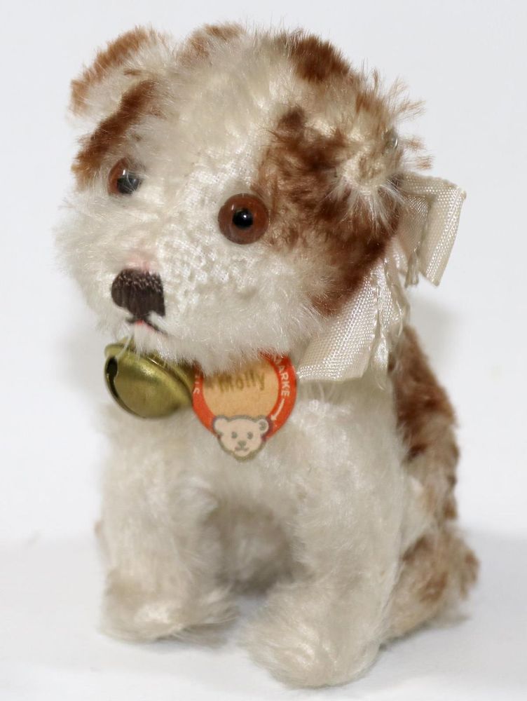 Große Abbildung Nr.1: 131-2305 Steiff Molly US-Zone.: (Spielzeug, Steiff, Hunde)