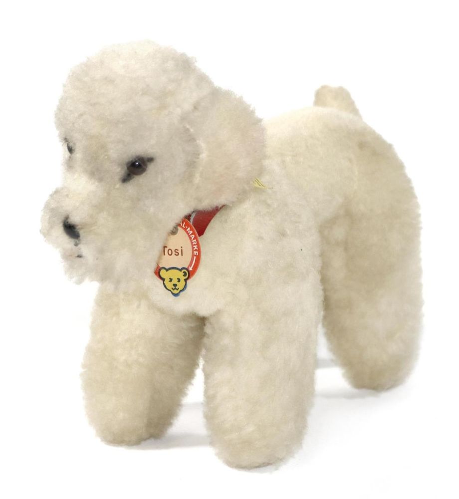 Große Abbildung Nr.1: 131-2306 Steiff Pudel Tosi.: (Spielzeug, Steiff, Hunde)