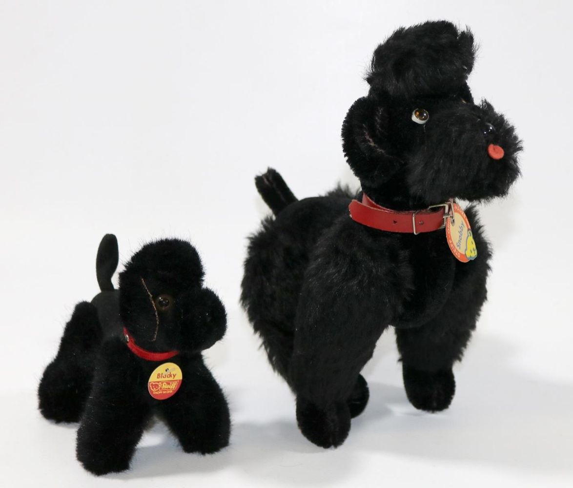 Große Abbildung Nr.1: 131-2308 Steiff Snobby mit KFS.: (Spielzeug, Steiff, Hunde)