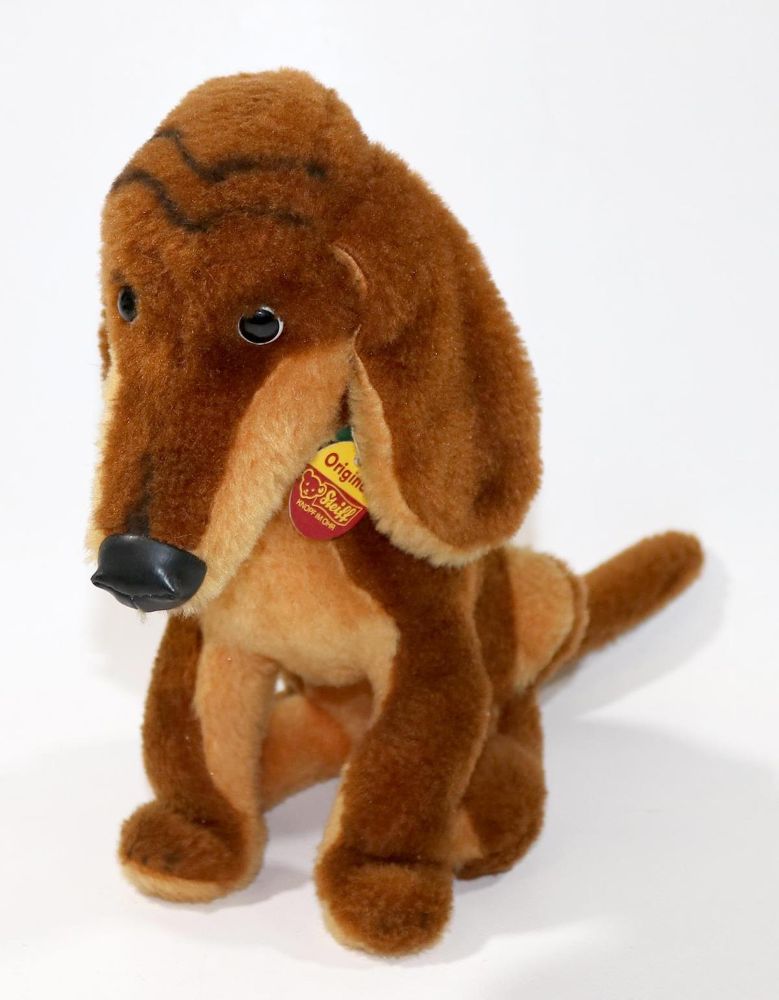 Große Abbildung Nr.1: 131-2309 Steiff Waldi Dackel.: (Spielzeug, Steiff, Hunde)