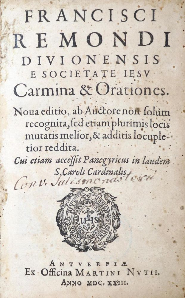 Große Abbildung Nr.1: 131-237 Remond,F.: (Alte Drucke, Handschriften und Theologie)