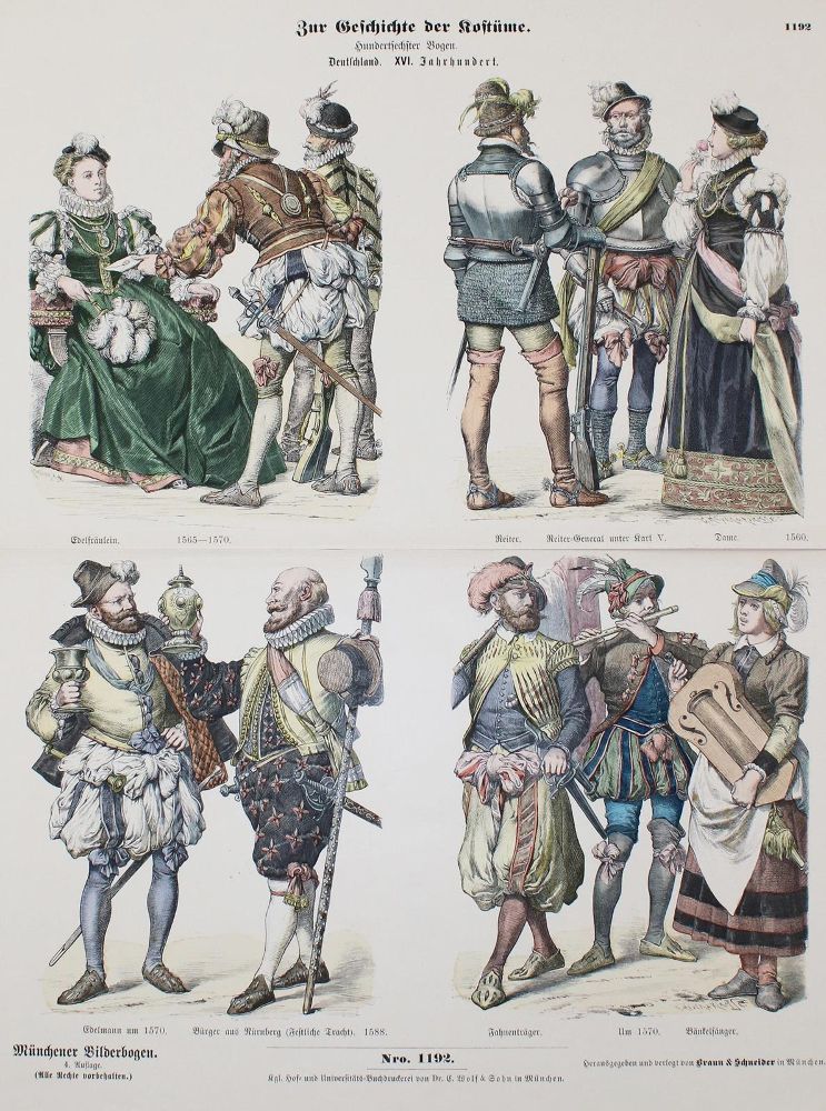 Große Abbildung Nr.1: 131-2410 Münchener Bilderbogen.: (Varia, Bilderbogen)