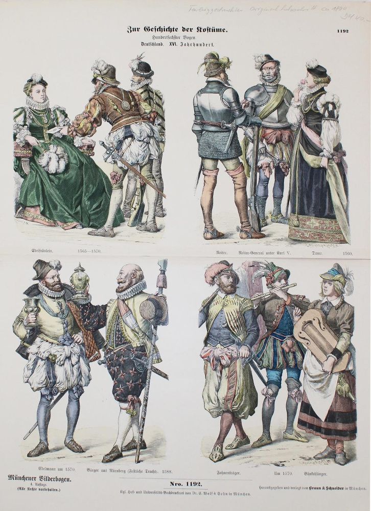 Große Abbildung Nr.2: 131-2410 Münchener Bilderbogen.: (Varia, Bilderbogen)