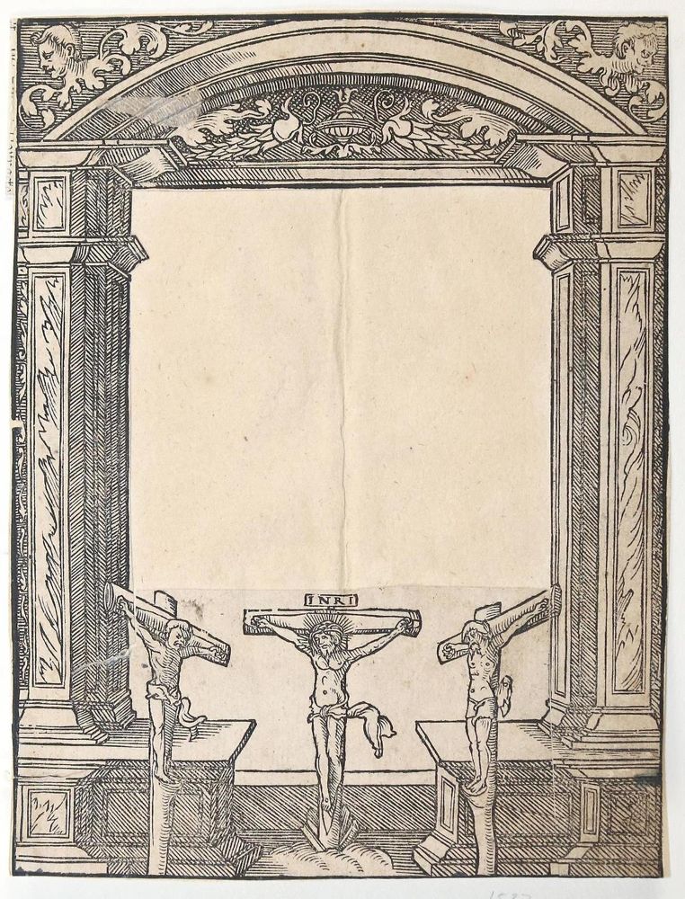 Große Abbildung Nr.1: 131-2421 Golgota: (Varia, Buchholzschnitte)