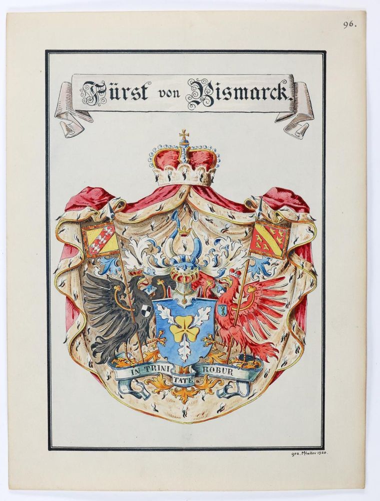 Große Abbildung Nr.23: 131-2444 Wappen.: (Varia, Genealogie und Heraldik)