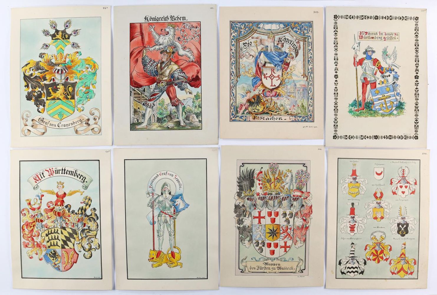 Große Abbildung Nr.25: 131-2444 Wappen.: (Varia, Genealogie und Heraldik)