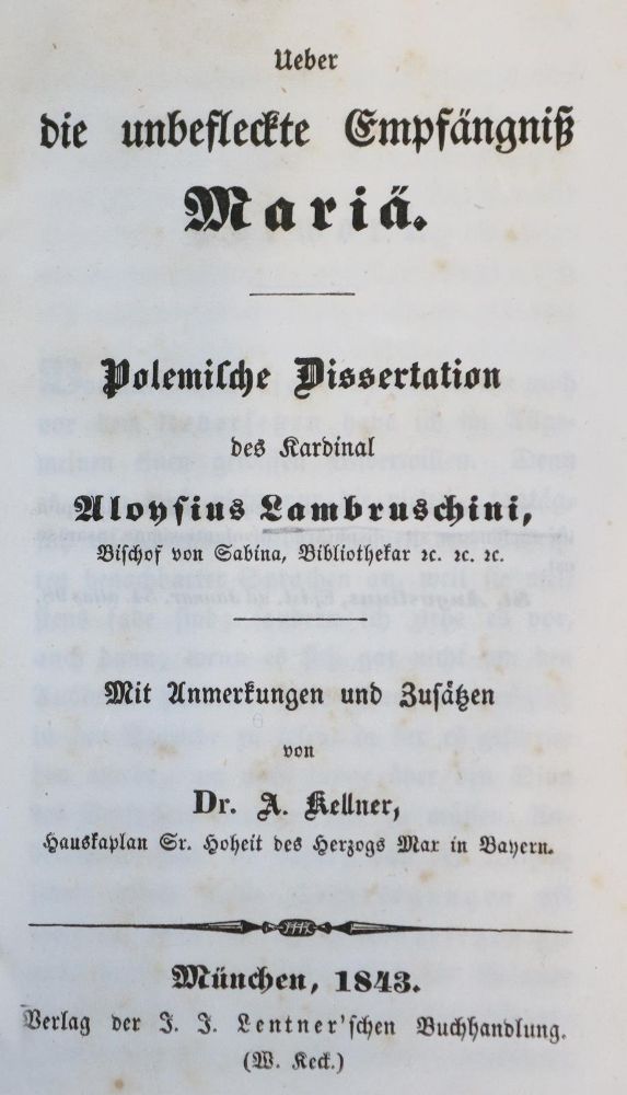 Große Abbildung Nr.1: 131-250 Sammlung: (Alte Drucke, Handschriften und Theologie)