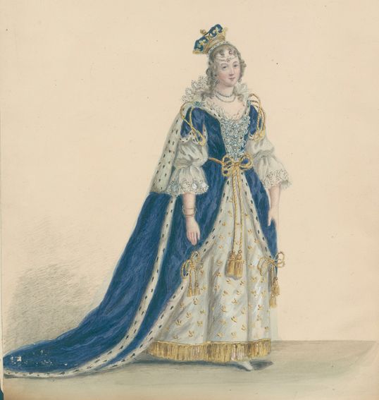 Große Abbildung Nr.1: 131-2508 Krönungsbildnis: (Varia, Portrait)