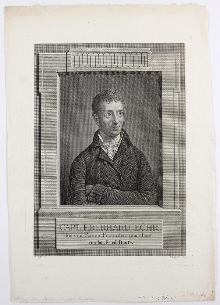 Große Abbildung Nr.1: 131-2509 Löhr, Carl Eberhard.: (Varia, Portrait)