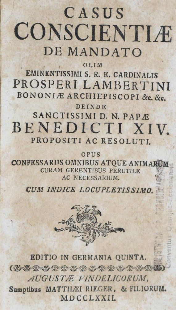 Große Abbildung Nr.1: 131-252 Sammlung: (Alte Drucke, Handschriften und Theologie)