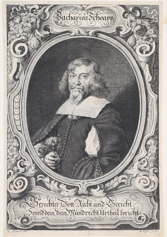 Große Abbildung Nr.1: 131-2520 Schoapp, Zacharias.: (Varia, Portrait)