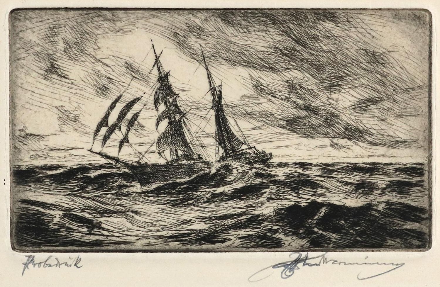 Große Abbildung Nr.3: 131-2527 Segelschiffe.: (Varia)