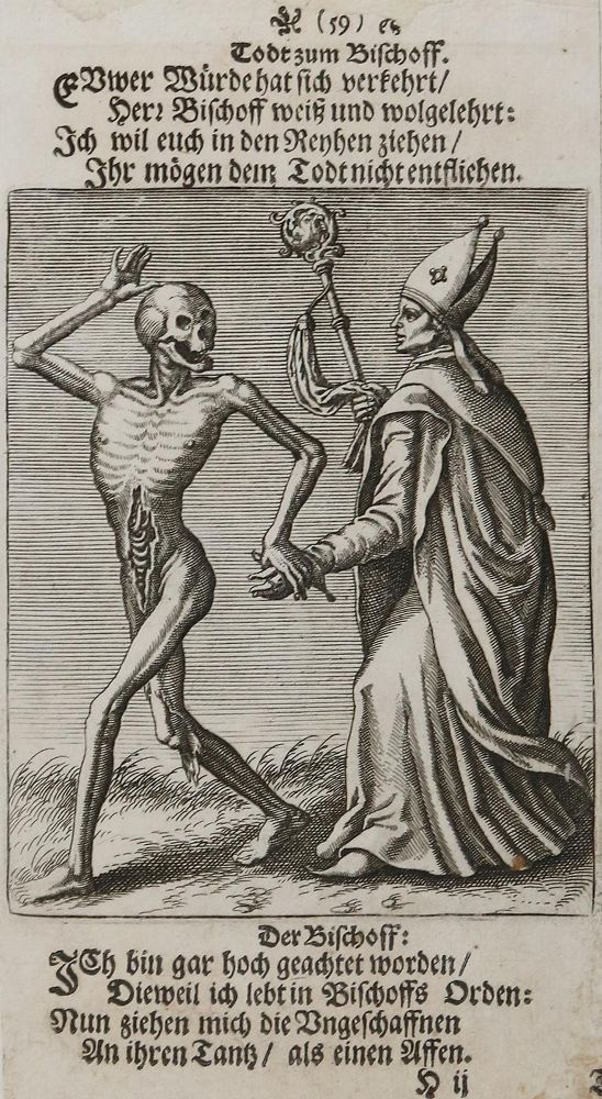 Große Abbildung Nr.1: 131-2532 Merian,M.: (Varia, Totentanz)