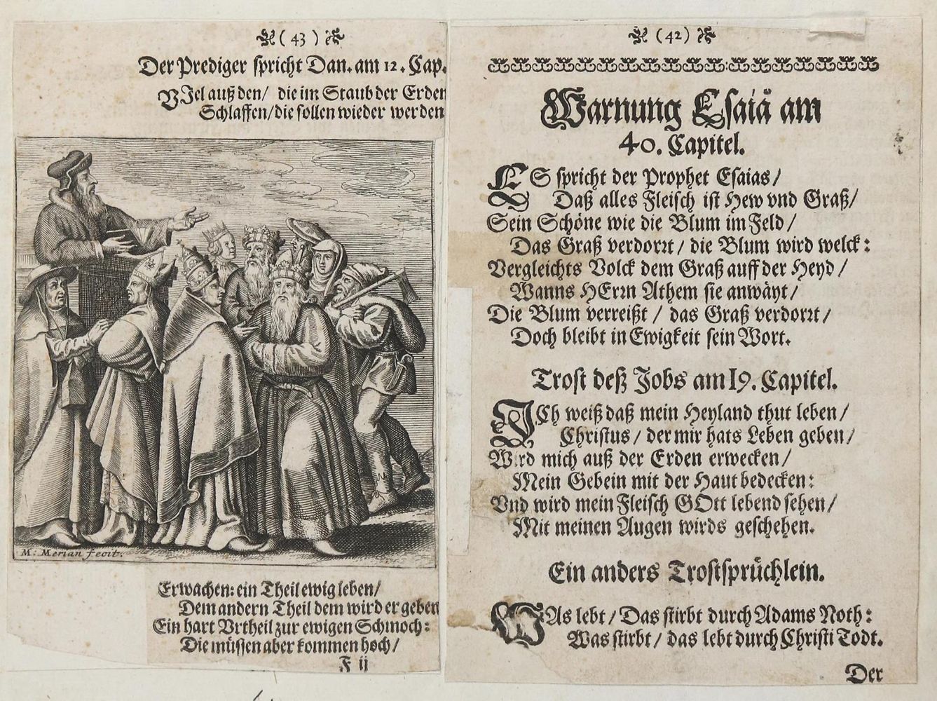 Große Abbildung Nr.3: 131-2532 Merian,M.: (Varia, Totentanz)