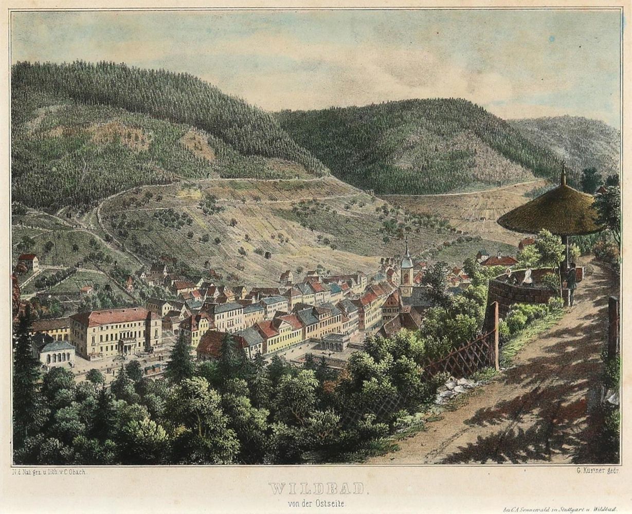 Große Abbildung Nr.1: 131-2551 Bad Wildbad.: (Deutschland, Baden-Württemberg)