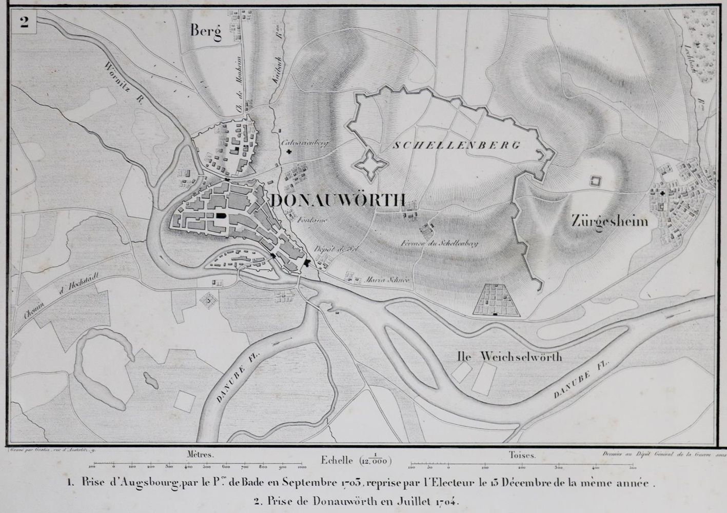 Große Abbildung Nr.1: 131-2572 Donauwörth.: (Deutschland)