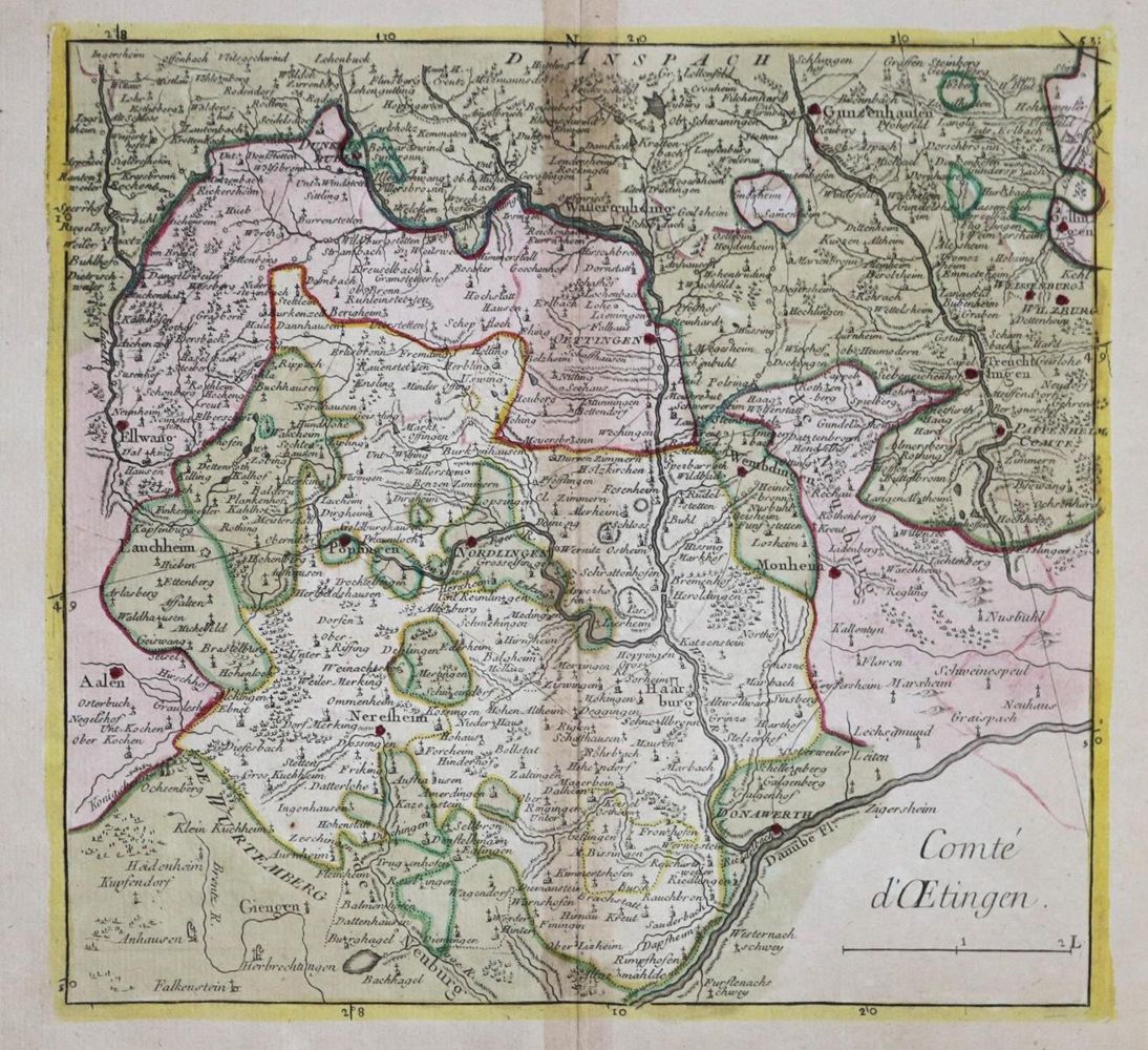 Große Abbildung Nr.3: 131-2572 Donauwörth.: (Deutschland)