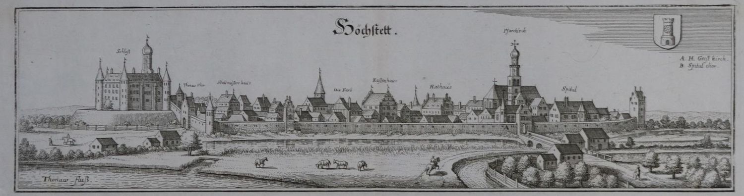 Große Abbildung Nr.1: 131-2585 Höchstädt a.d. Donau.: (Deutschland)