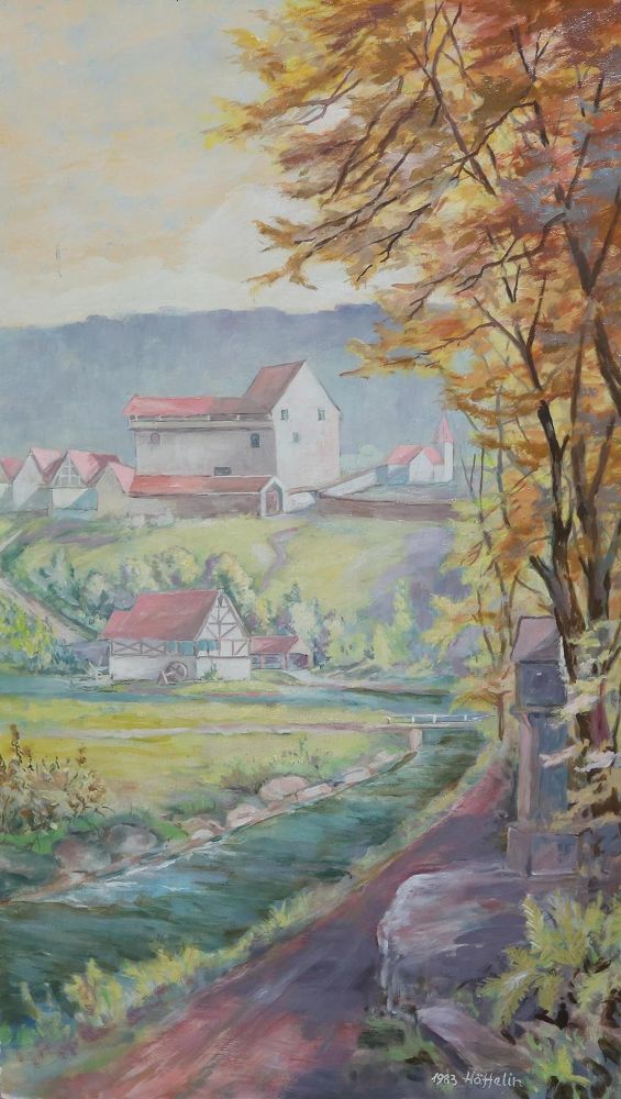 Große Abbildung Nr.1: 131-2607 Burg Rabeneck: (Deutschland, Pforzheim)