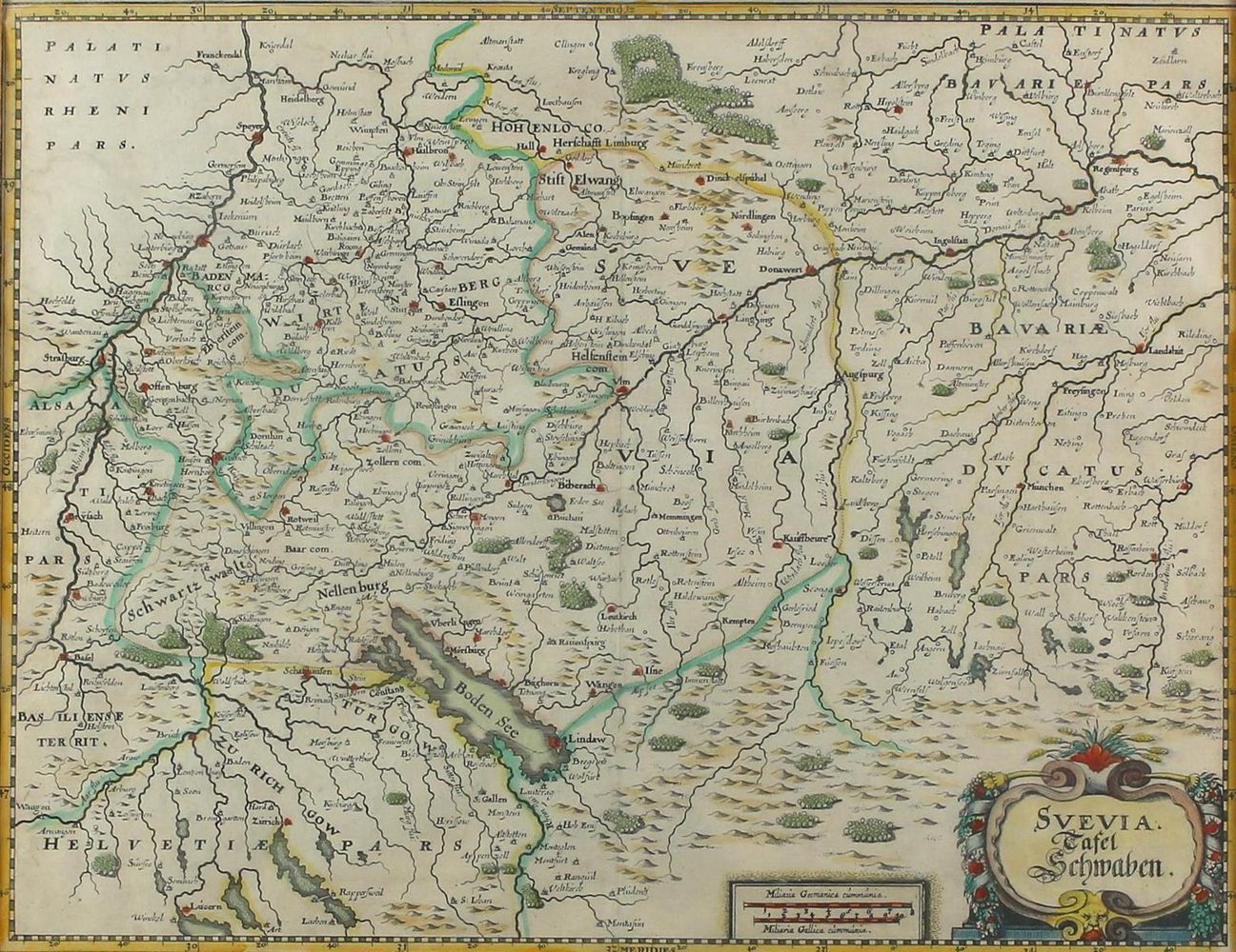Große Abbildung Nr.2: 131-2633 Schwaben.: (Deutschland)