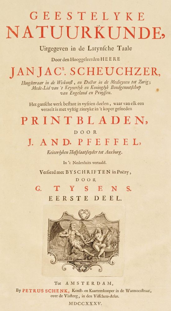 Große Abbildung Nr.6: 131-264 Scheuchzer,J.J.: (Alte Drucke, Handschriften und Theologie)