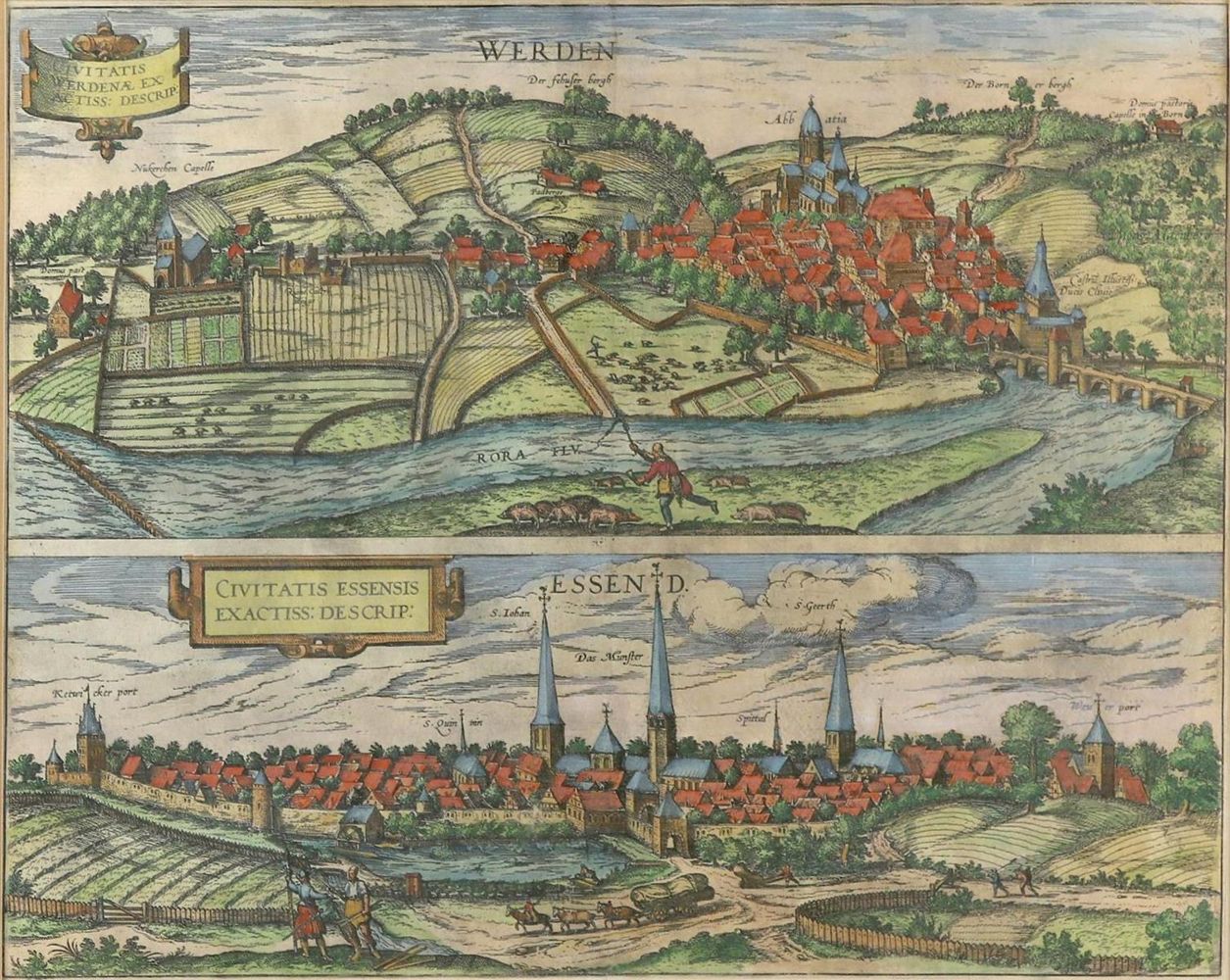 Große Abbildung Nr.1: 131-2645 Werden u. Essen.: (Deutschland)