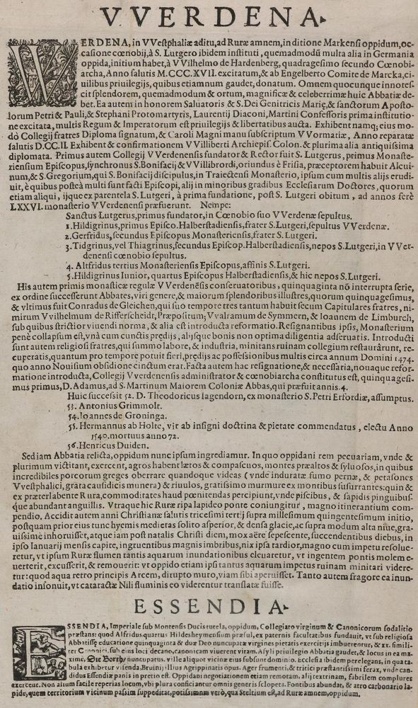 Große Abbildung Nr.2: 131-2645 Werden u. Essen.: (Deutschland)