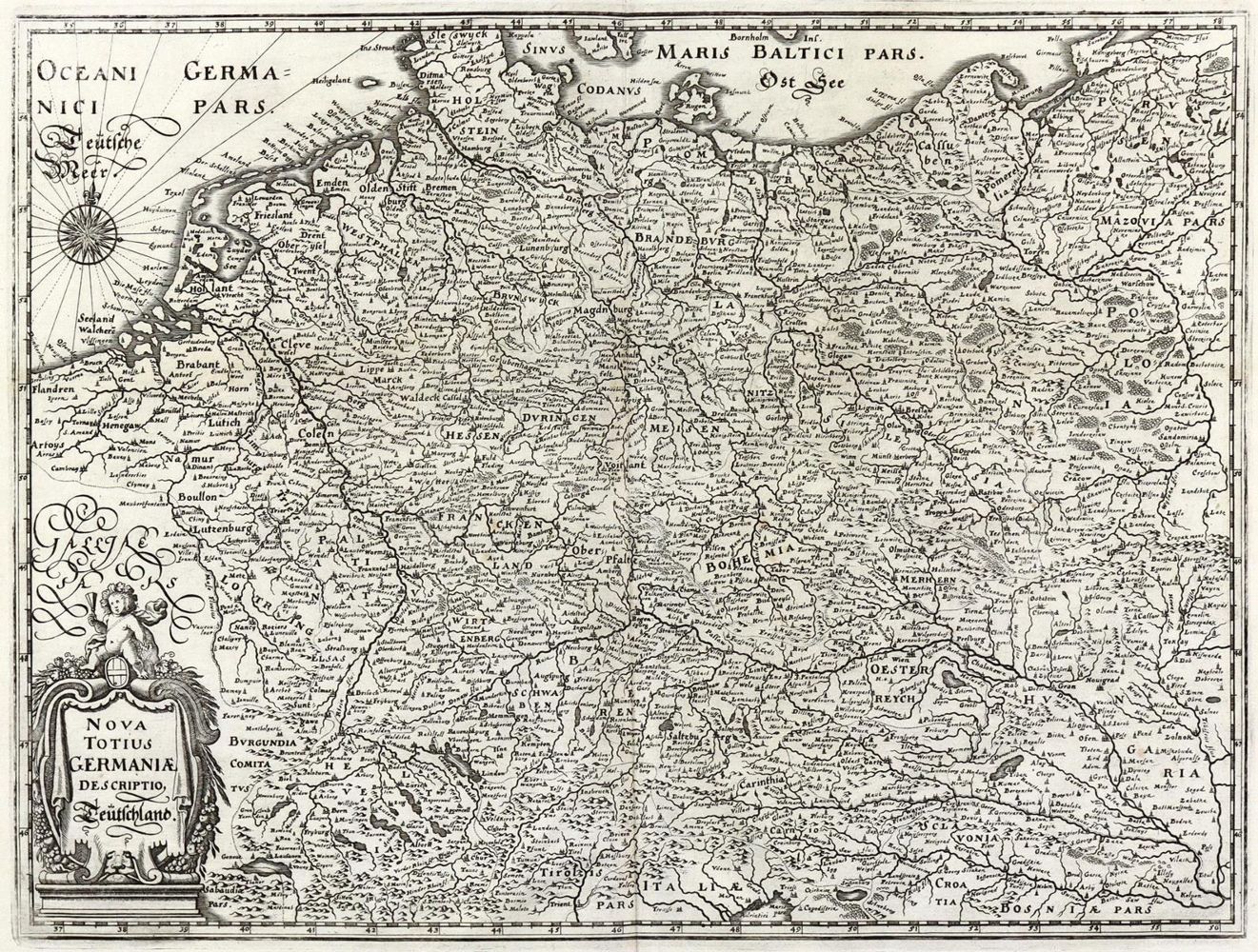 Große Abbildung Nr.1: 131-2686 Mitteleuropa.: (Ausland, Europa)