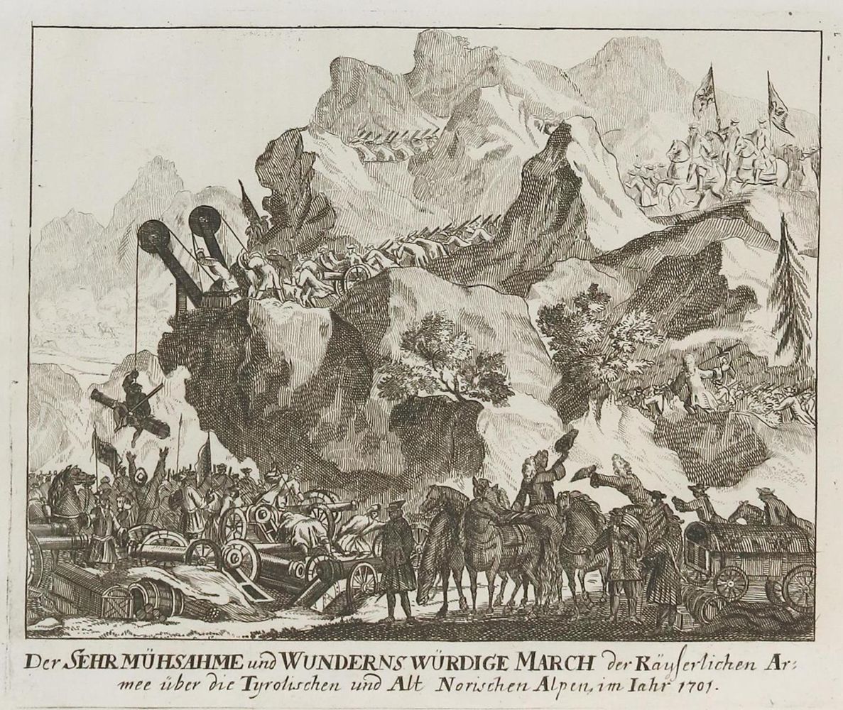 Große Abbildung Nr.2: 131-2711 Alpenüberquerung u. Chiari.: (Ausland, Italien)