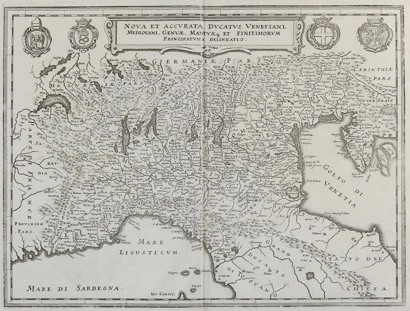 Große Abbildung Nr.1: 131-2719 Oberitalien.: (Ausland, Italien)