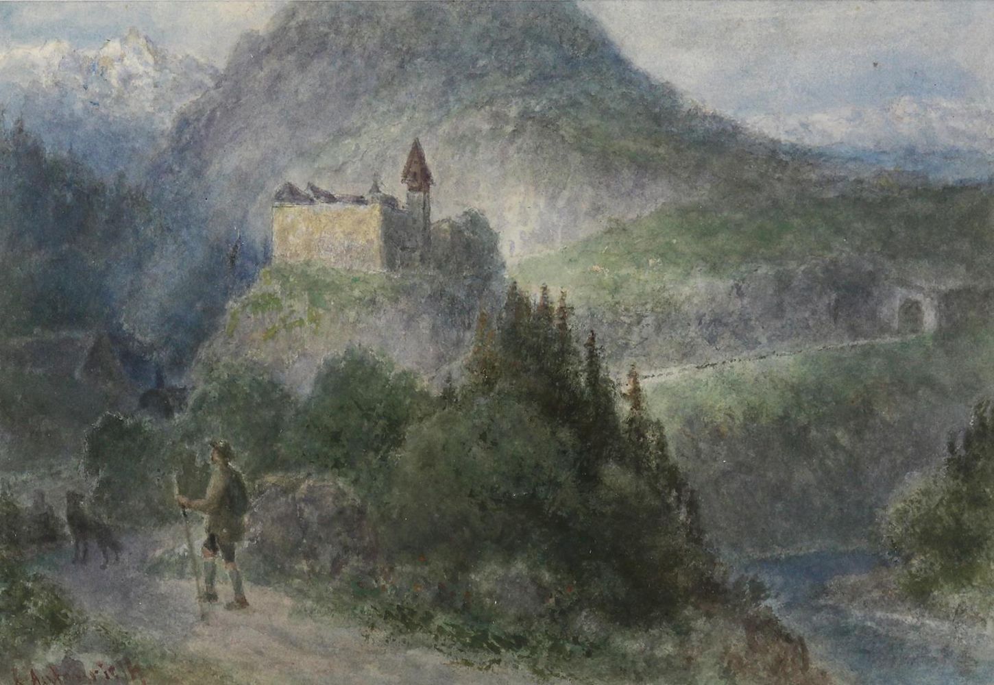 Große Abbildung Nr.1: 131-2745 Burg Wiesberg.: (Ausland, Österreich)