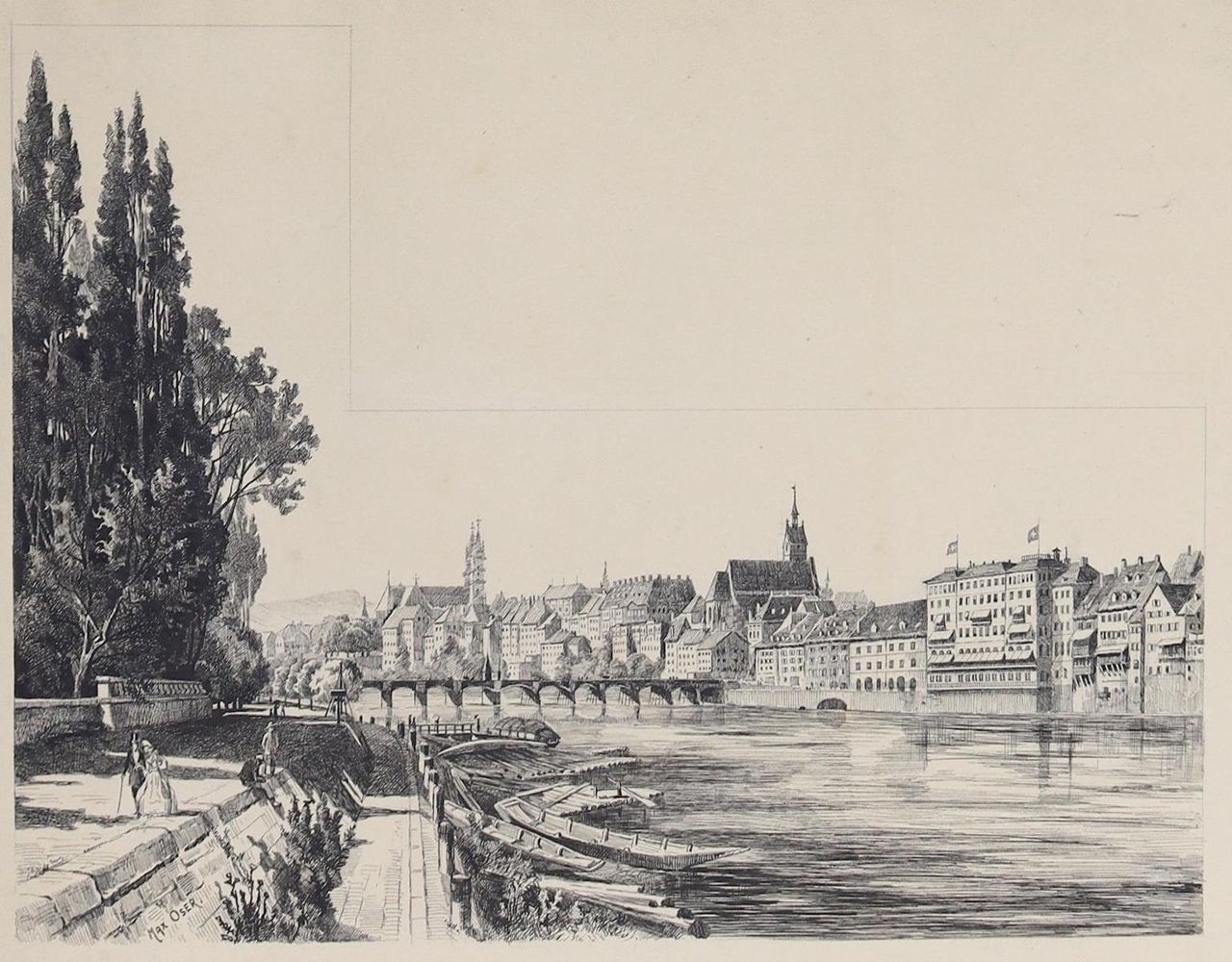 Große Abbildung Nr.3: 131-2777 Oser, Max: (Ausland, Schweiz, Basel)