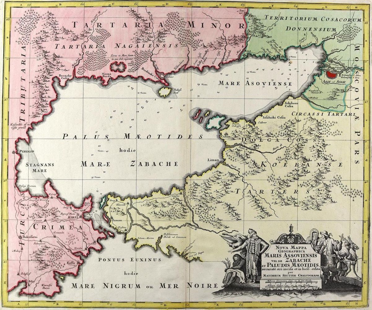 Große Abbildung Nr.1: 131-2800 Asowsches Meer: (Ausland, Ukraine, Russland)