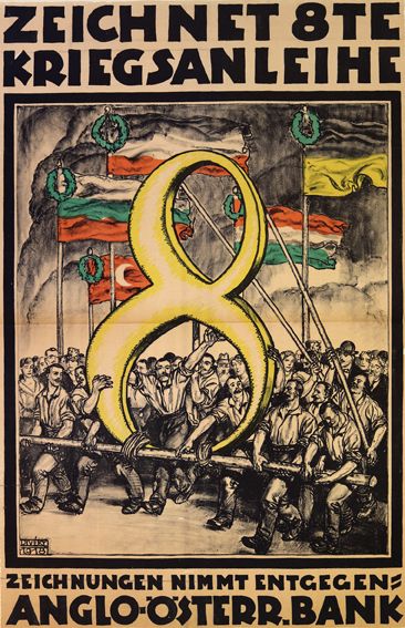Große Abbildung Nr.1: 131-2826 Diveky, Jozsef, auch Josef von Diveky: (Plakate, Kriegsanleihe)