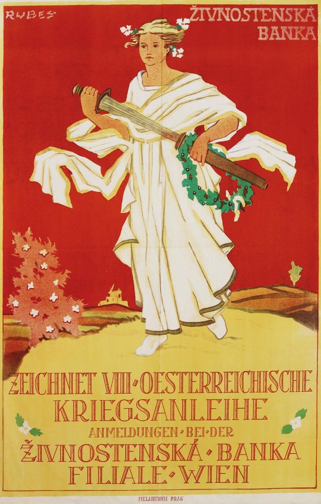 Große Abbildung Nr.1: 131-2837 Rubes, Ferdinand: (Plakate, Kriegsanleihe)