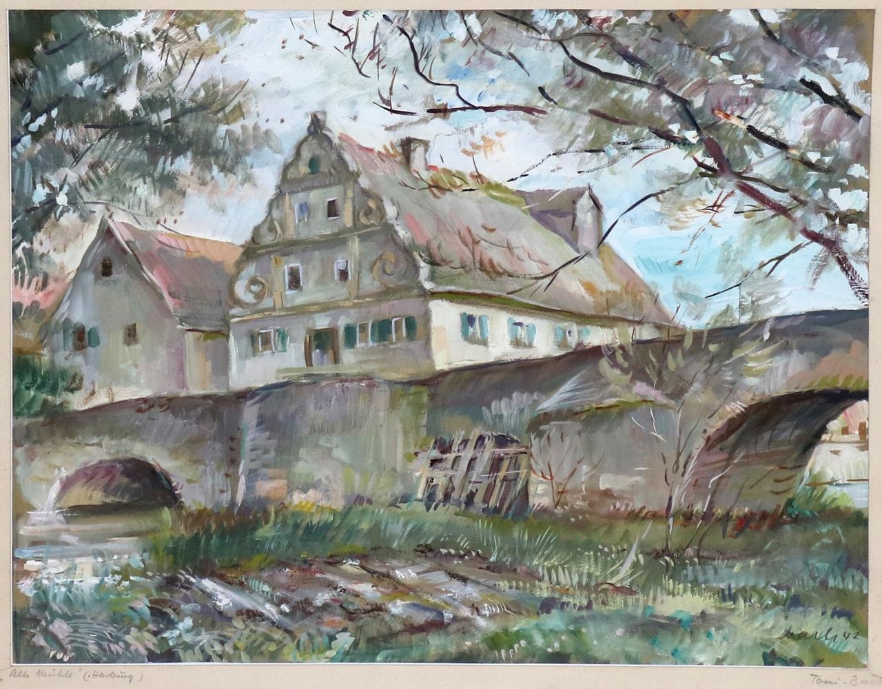 Große Abbildung Nr.1: 131-2906 Bach, Toni: (Künstlergraphik)