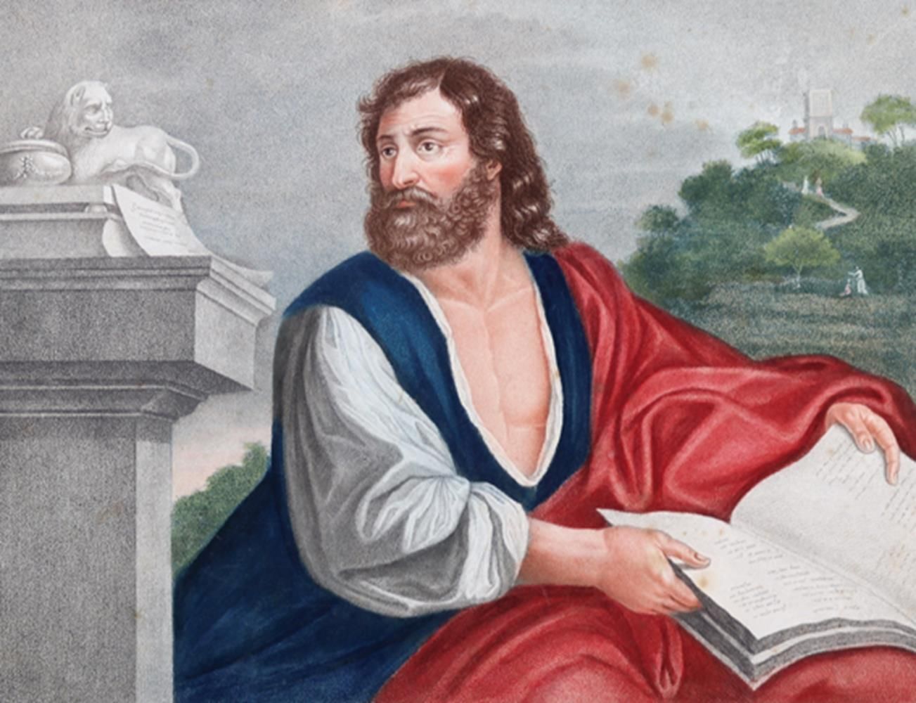 Große Abbildung Nr.1: 131-2912 Barbieri, Giovanni Francesco (gen. Guercino,: (Künstlergraphik)