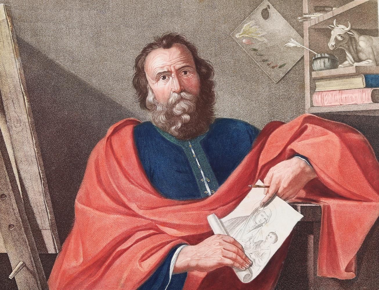 Große Abbildung Nr.2: 131-2912 Barbieri, Giovanni Francesco (gen. Guercino,: (Künstlergraphik)