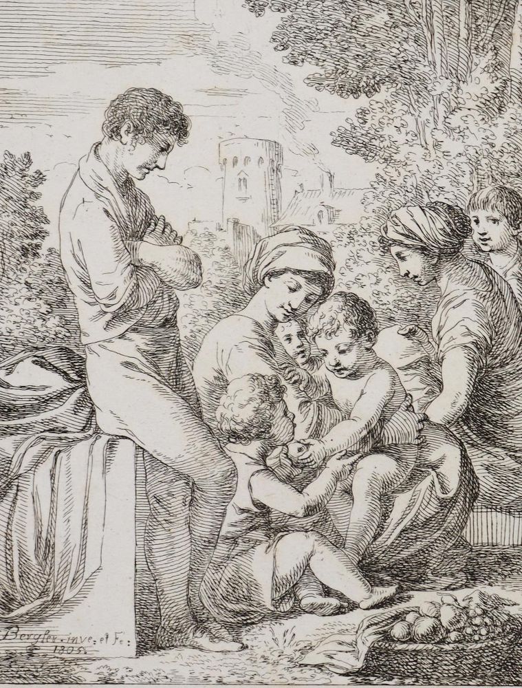Große Abbildung Nr.1: 131-2945 Bergler d. J., Josef: (Künstlergraphik)
