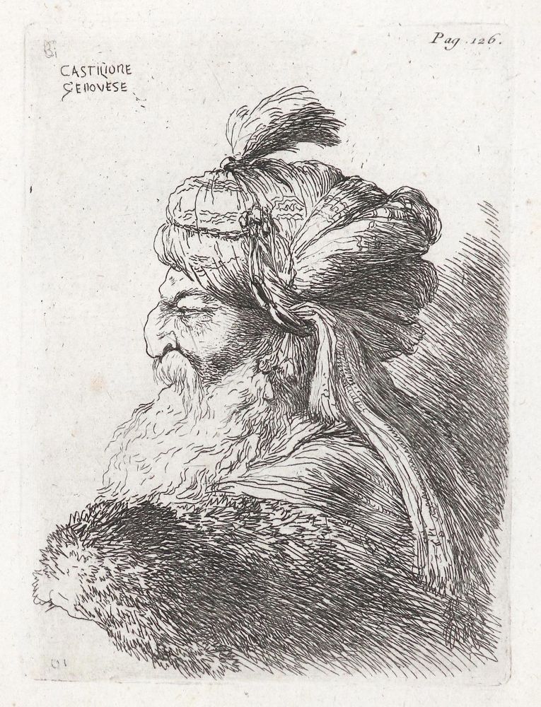 Große Abbildung Nr.1: 131-2992 Castiglione, Giovanni Benedetto: (Künstlergraphik)